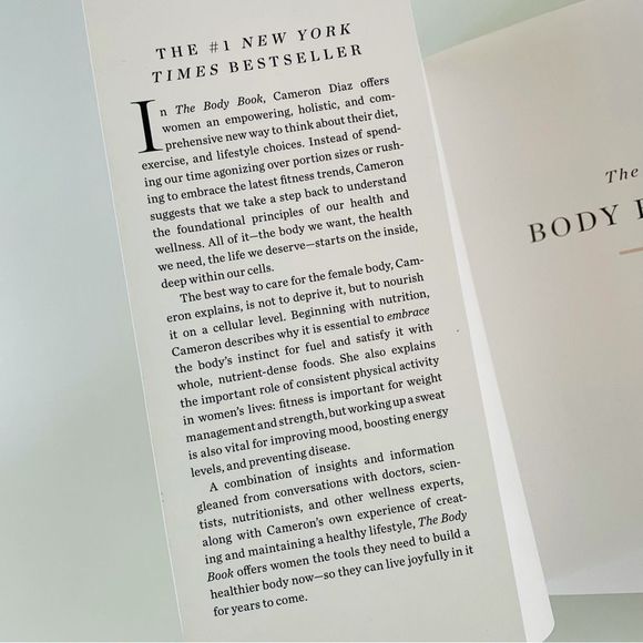 The BODY Book, Cameron Diaz, Soft Cover, 295 Pages, Health & Wellness, G… - Picture 2 of 15